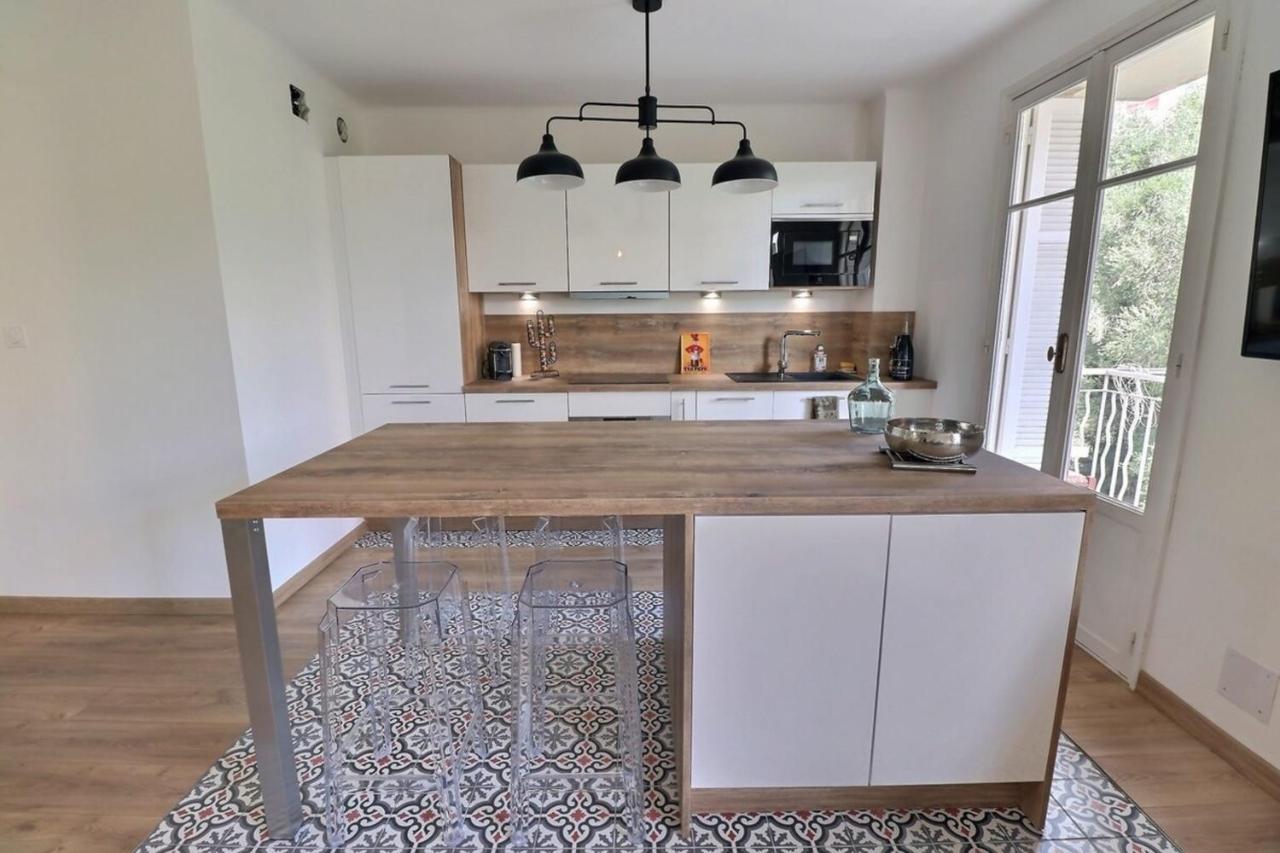 Charmant T2 Avec Balcon - Parking, Ac, Wifi Ajaccio  Zewnętrze zdjęcie