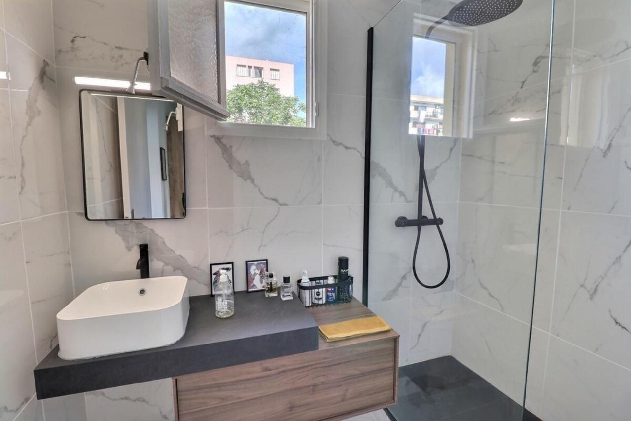 Charmant T2 Avec Balcon - Parking, Ac, Wifi Ajaccio  Zewnętrze zdjęcie