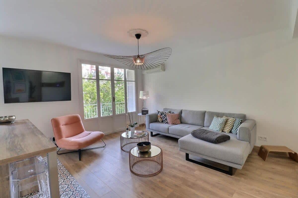 Charmant T2 Avec Balcon - Parking, Ac, Wifi Ajaccio  Zewnętrze zdjęcie